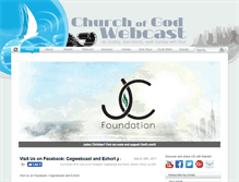Tablet Screenshot of cogwebcast.com